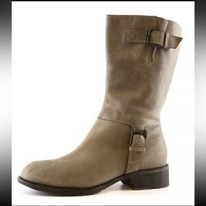 Cole Haan | Air Leora Mid‎ Calf Leather Boots Sz 6.5 Pull On